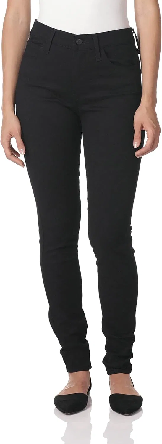 Джинсы Levi's 720 High Rise Super Skinny, New Black Squared