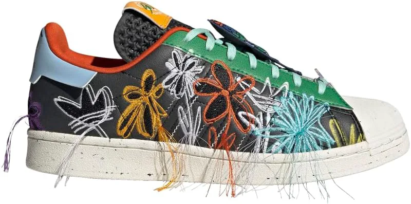 Мужские кроссовки Adidas Superearth Sw, черный/ярко-желтый/зеленый — фото 2