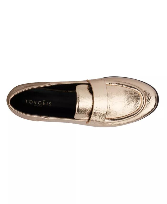 Женские повседневные туфли Carleigh Loafer Torgeis, золотой — фото 2