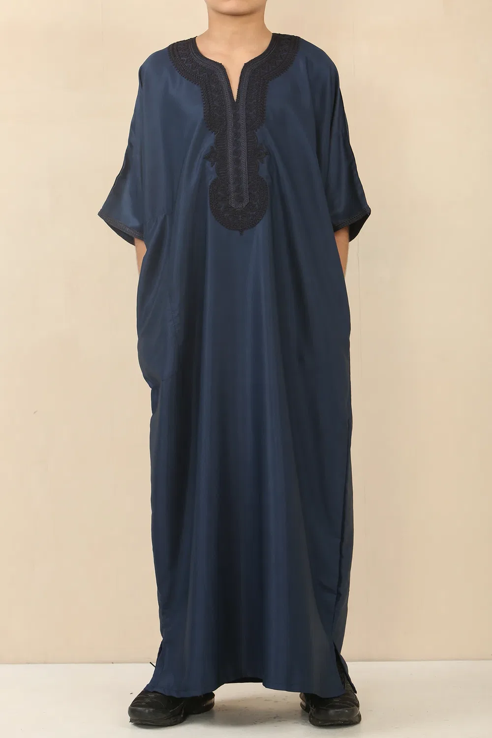Arabic Thobes Детский синий марокканский халат для мальчиков Thobe Djellaba Jubba Eid — фото 2