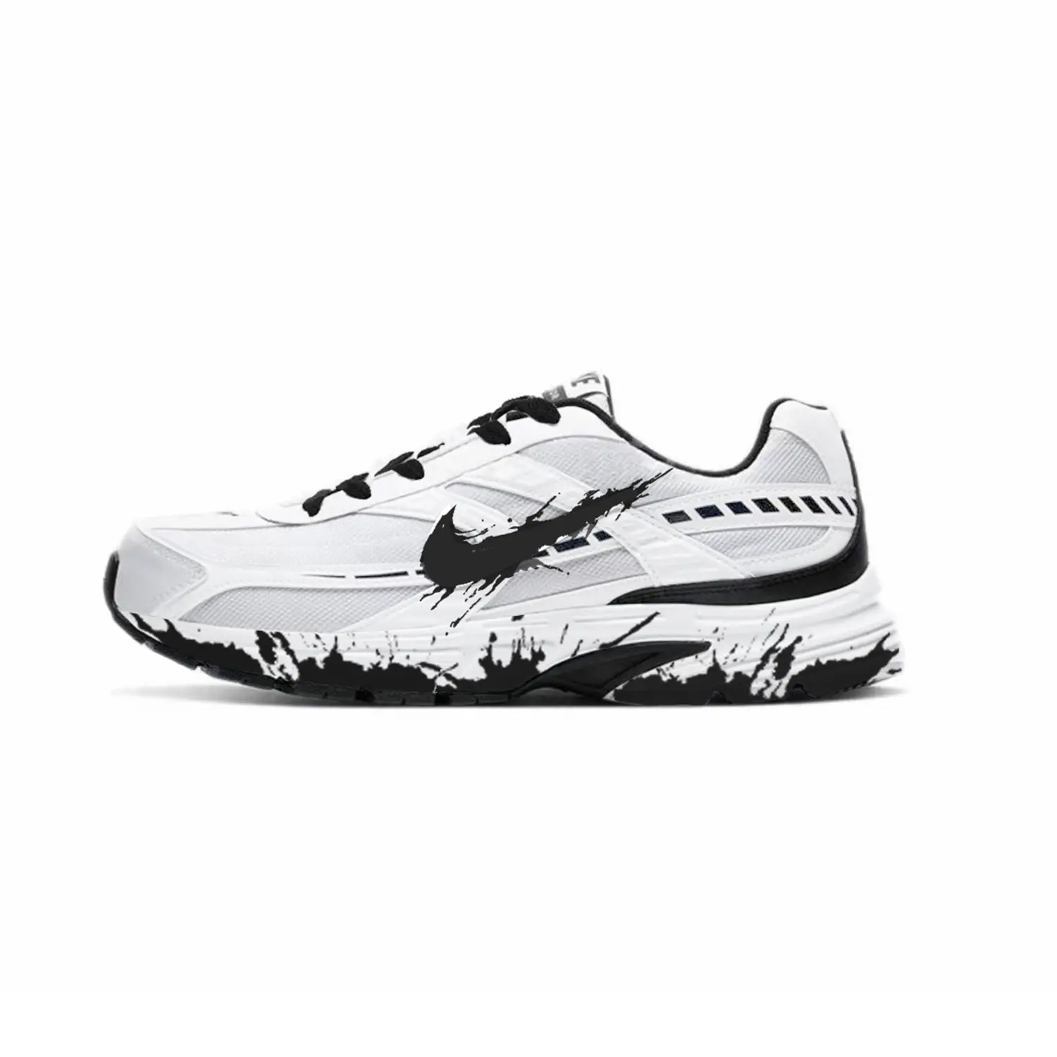

Nike Кроссовки для бега Initiator с амортизацией, дышащие, с поддержкой, низкие, мужские, белые