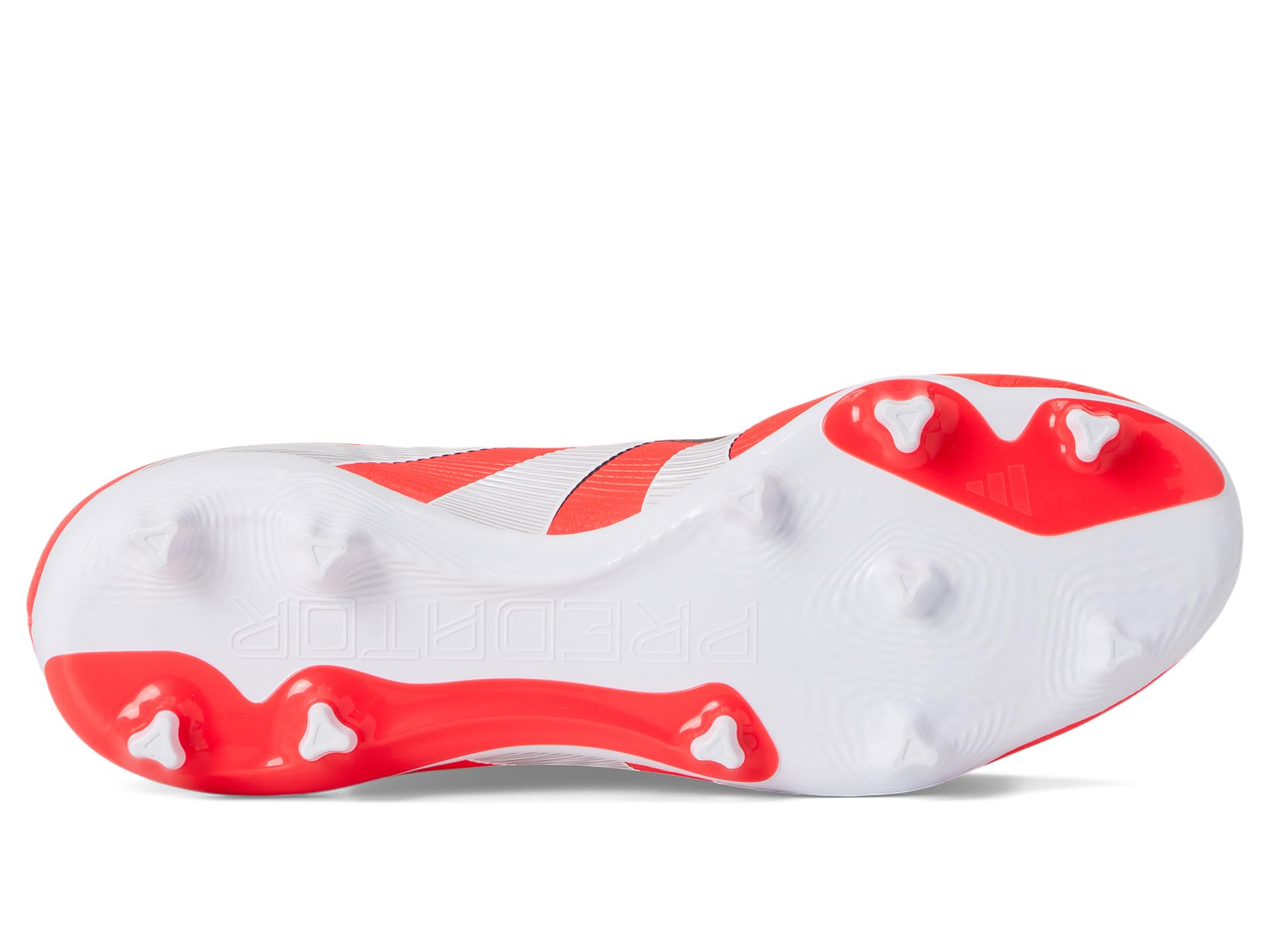 Кроссовки Unisex adidas Predator League Firm Ground/Multi Ground Soccer Cleats, цвет Lucid Red/White/Black — фото 3