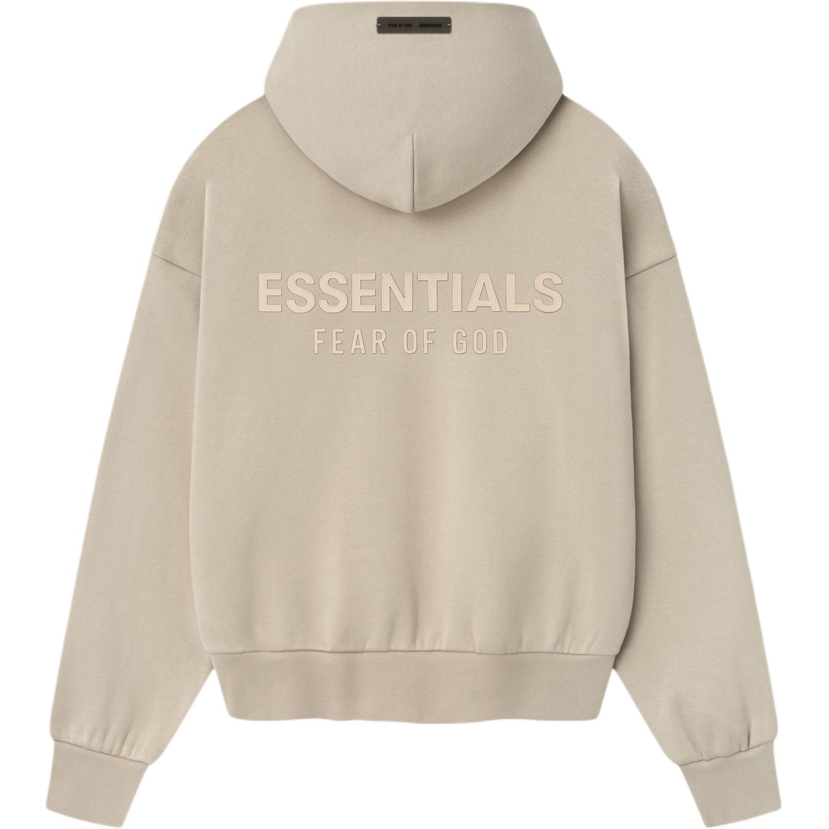 

Худи с логотипом Fear Of God Essentials, коричневый