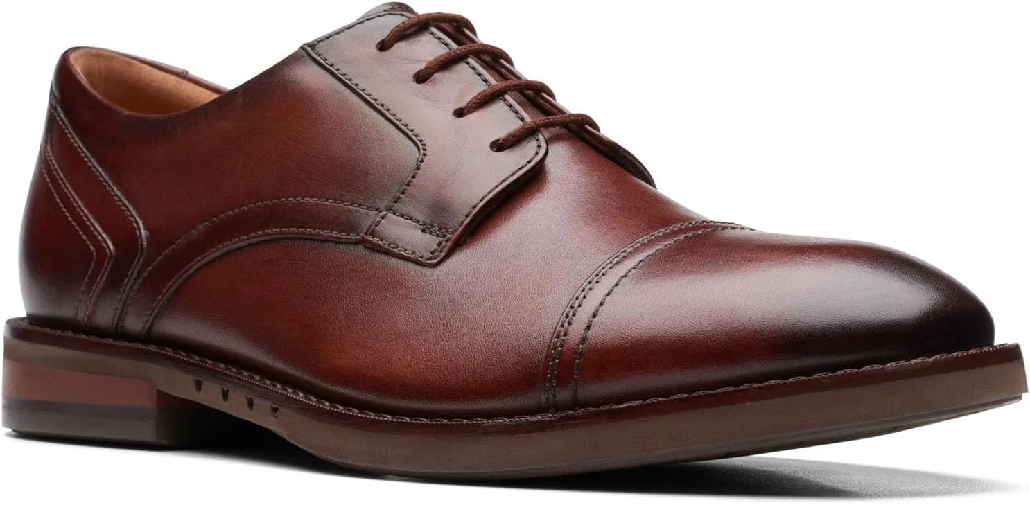 Туфли Clarks Un Hugh Cap, красный — фото 2