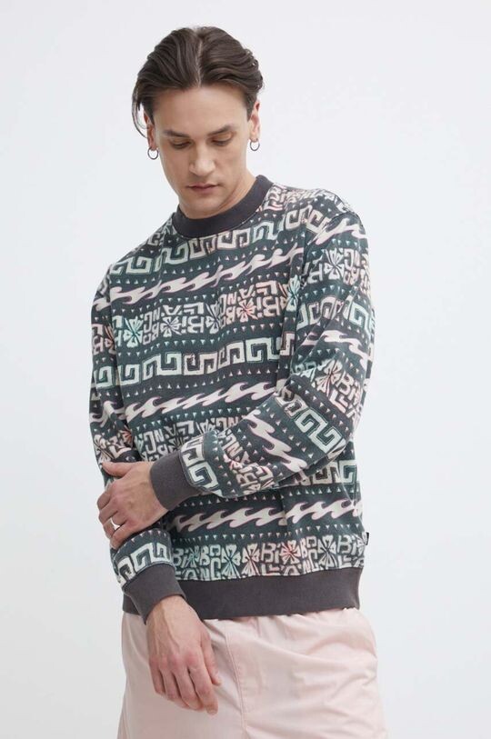 

Хлопковая толстовка Billabong, серый
