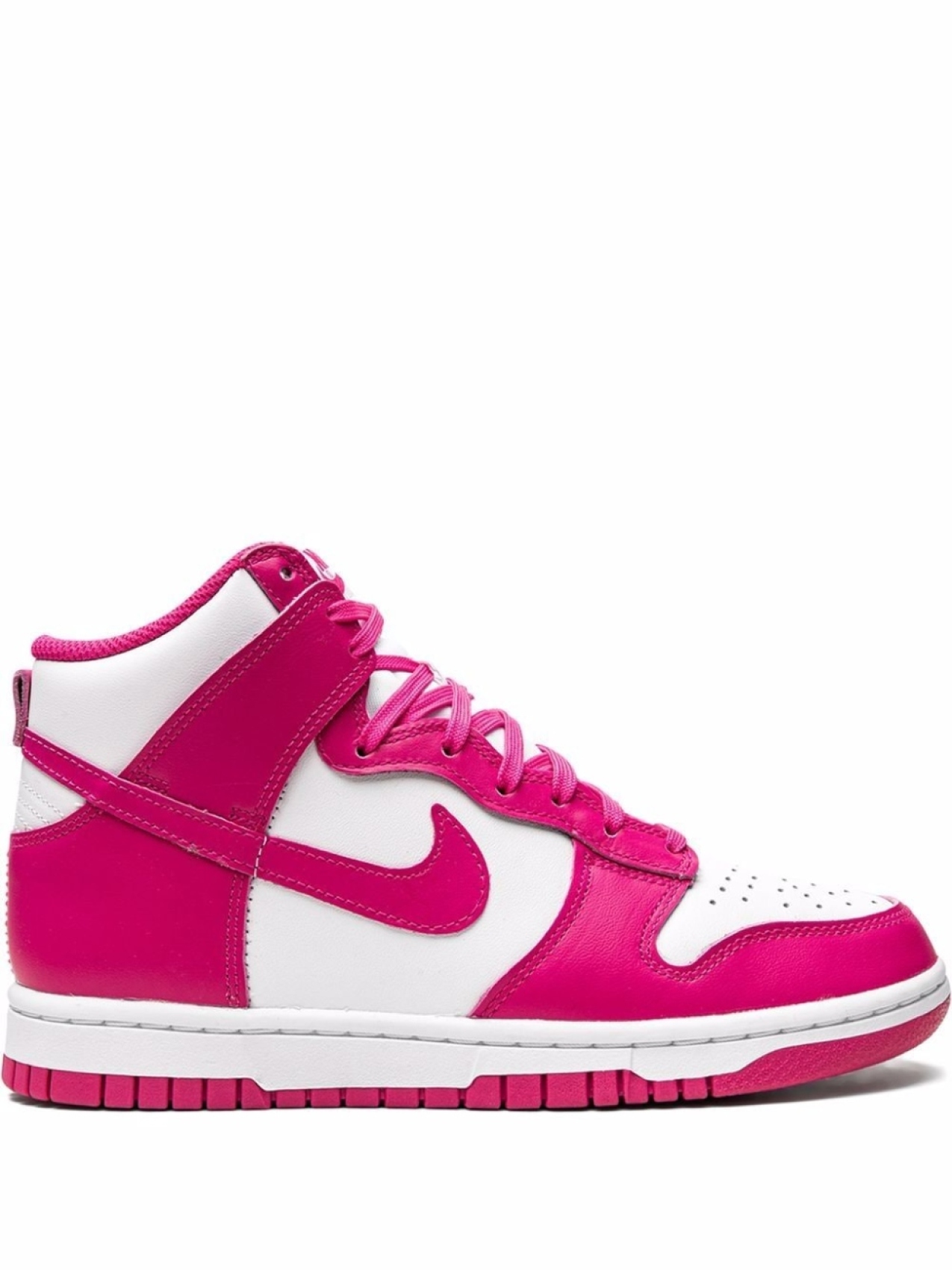 

Nike кроссовки Dunk High Prime Pink, белый