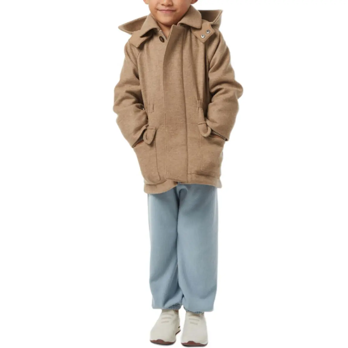 Куртка SS26 Kids' Loro Piana, desert розовый mixed color — фото 4