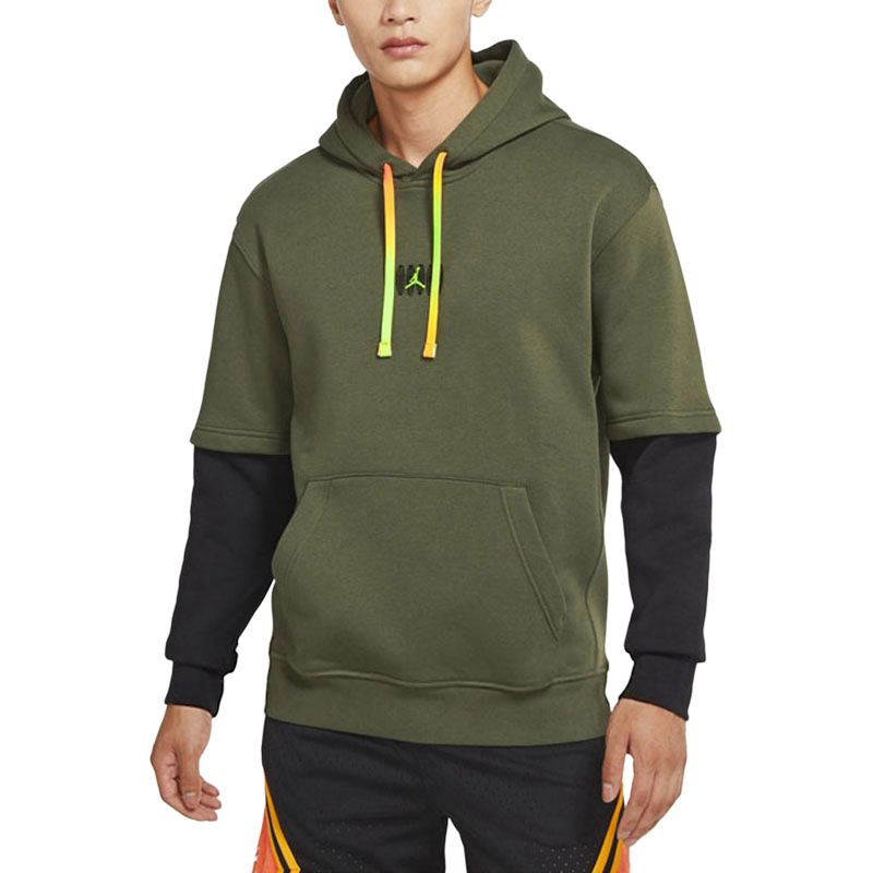 

Jordan Толстовка MVP мужская khaki/black/electronic green