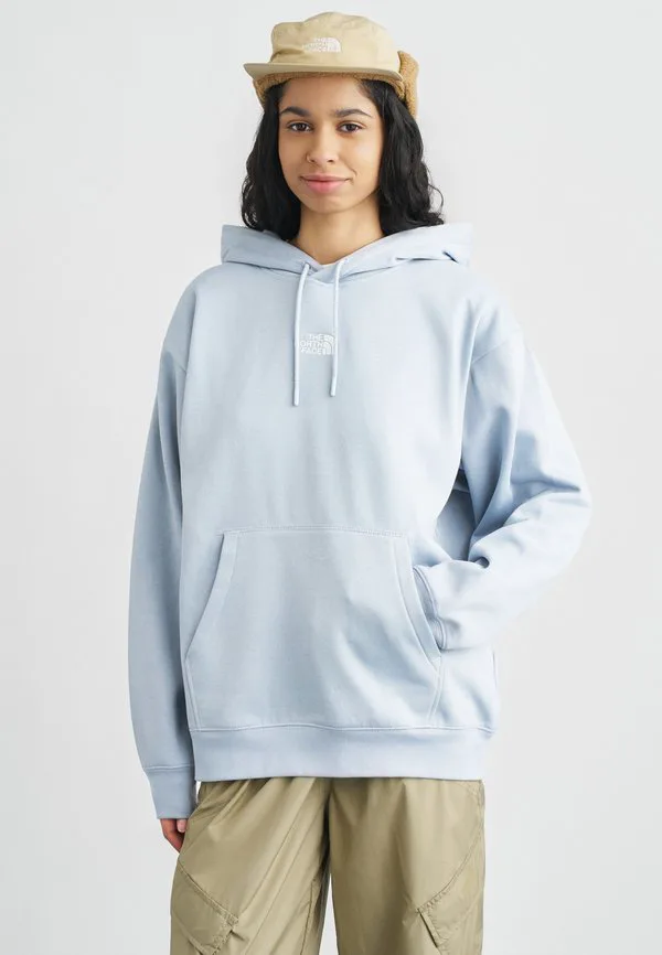 

Незаменимая толстовка оверсайз с капюшоном The North Face, Frost Grey, Серый, Незаменимая толстовка оверсайз с капюшоном The North Face, Frost Grey