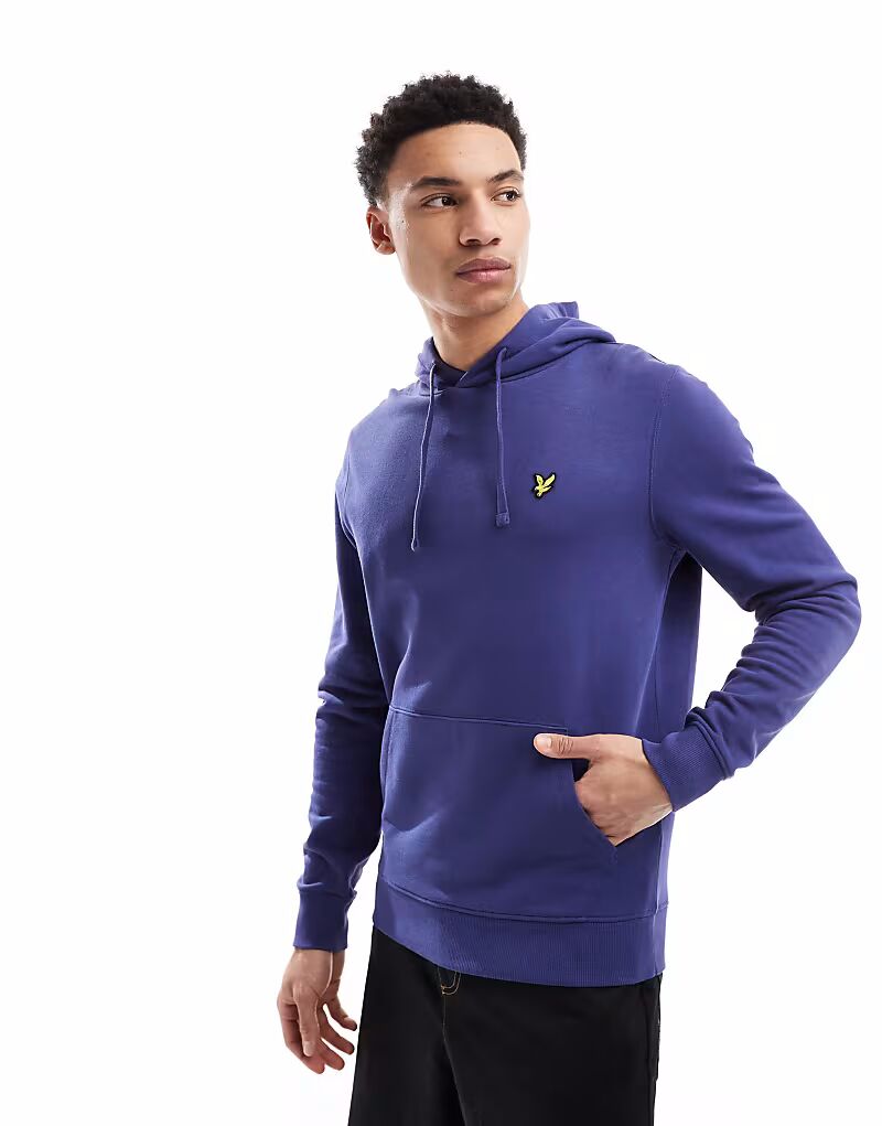

Толстовка Lyle & Scott со средними слоями в цвете x568 deep indigo
