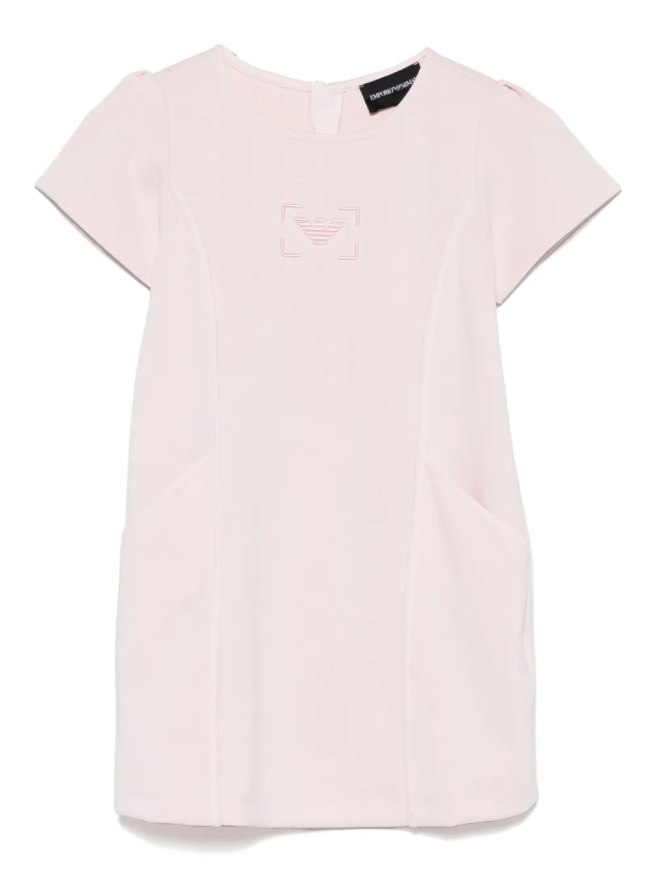 

Платье из джерси Emporio Armani Kids, розовый