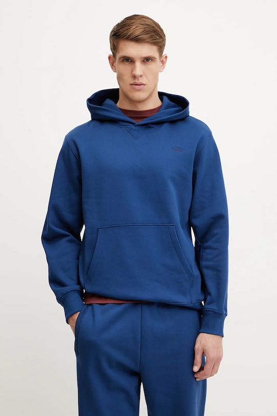 

Хлопковая толстовка Dome Relaxed The North Face, темно-синий