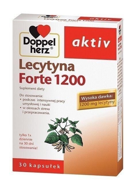 

Подготовка к памяти и концентрации Doppelherz aktiv Lecytyna Forte, 30 шт