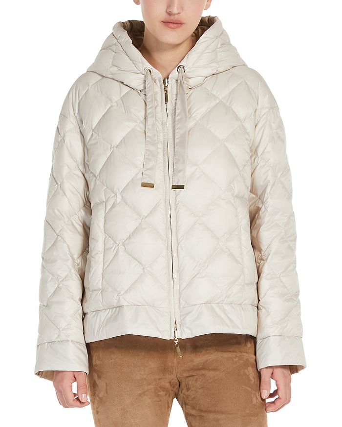 

Стеганая куртка Cube Disoft Max Mara, коричневый/бежевый