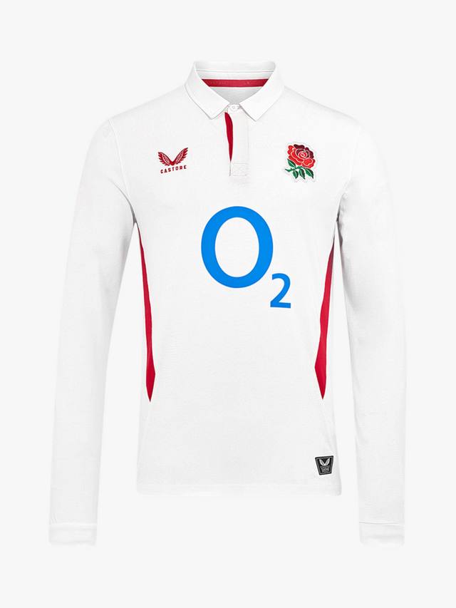 

Унисекс футболка RFU England Home с длинными рукавами Castore, White/Red