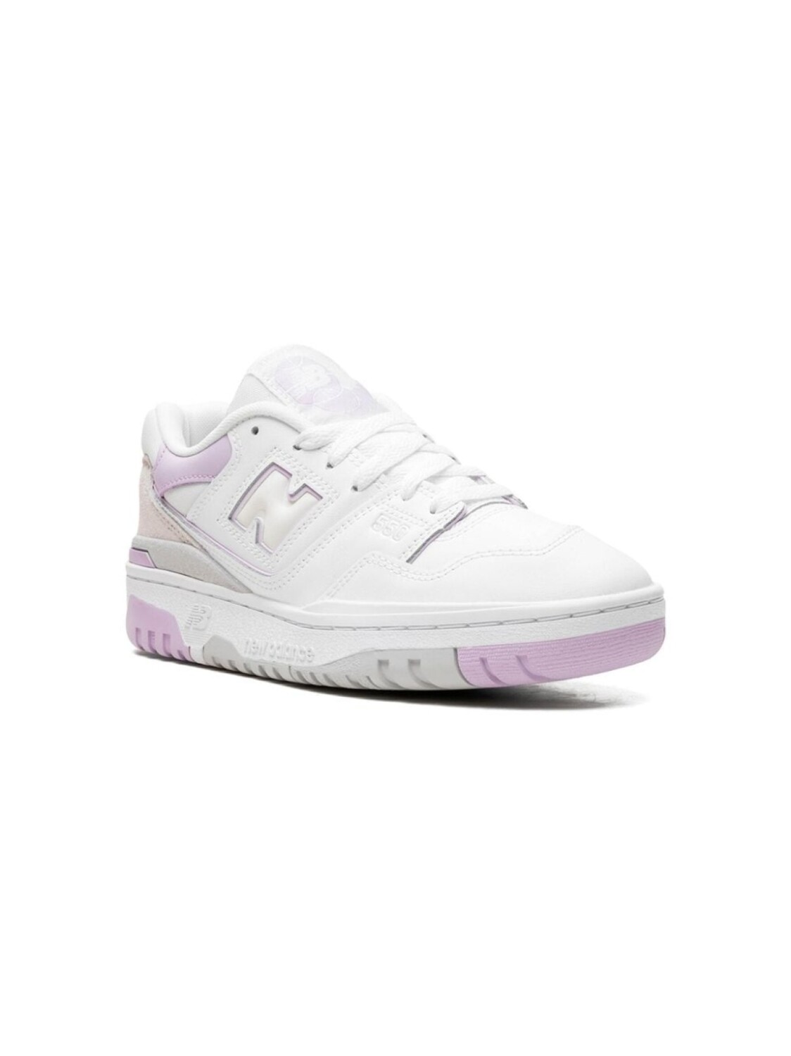 

New Balance Kids кроссовки 550 на шнуровке, белый