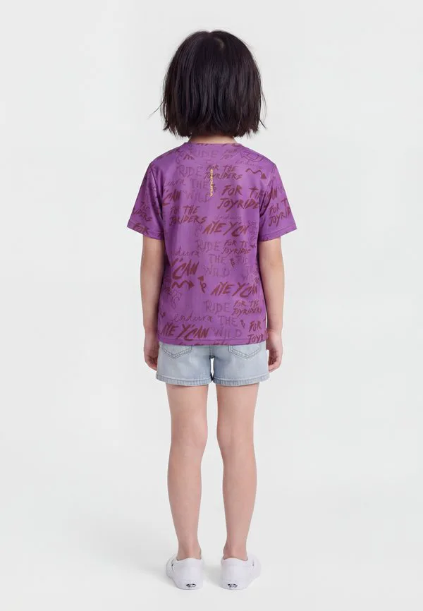 Футболка унисекс singletrack core tee с принтом Endura, End Purple — фото 2