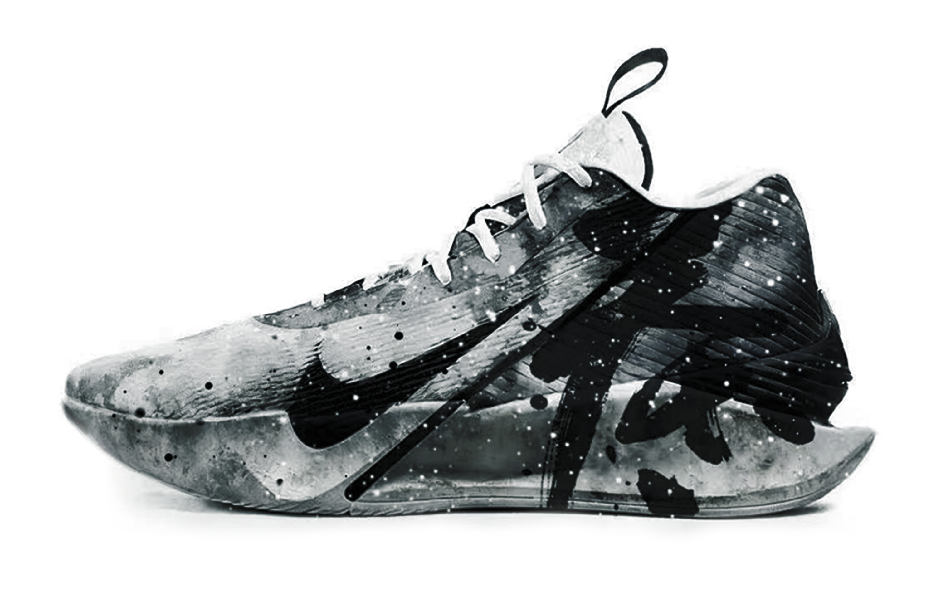 

Nike Мужские баскетбольные кроссовки G.T. Jump Academy высокие, амортизация, износостойкие, черный серый