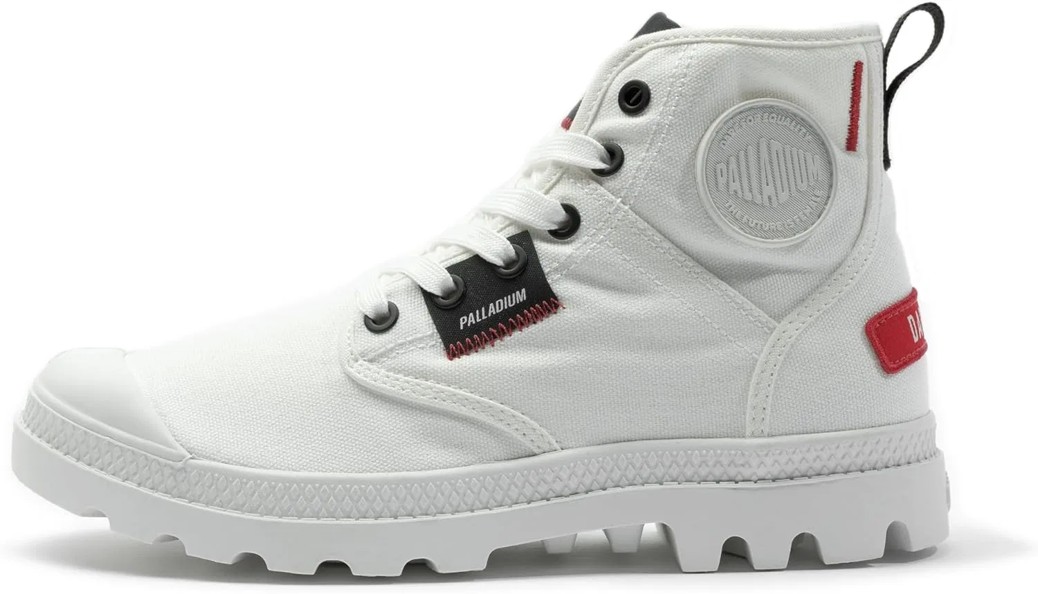 Кроссовки Palladium Unisex Pampa Hi Patch Trainers, Star White — фото 4