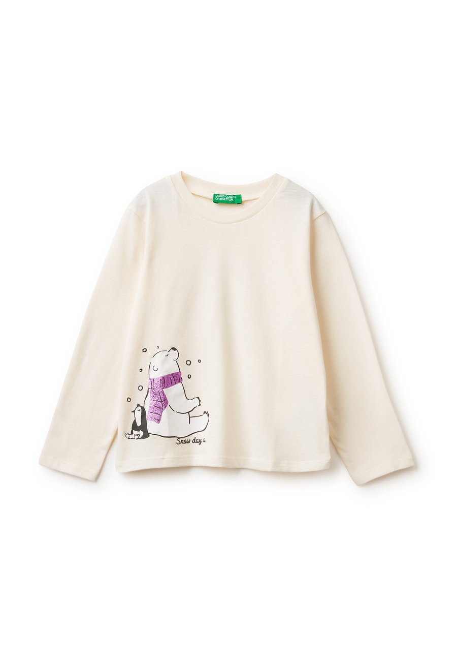 

Топ United Colors of Benetton Long sleeved top, White