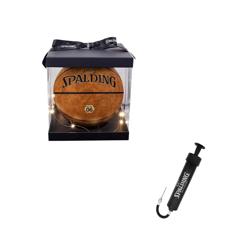 

SPALDING Pilot Collection 77 739Y PU баскетбольный мяч PILOT 06 коричневый тренировочный unisex Китай