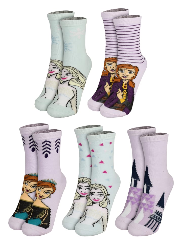 

Носки Disney Frozen, разноцветный