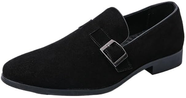 

Мужские классические кожаные лоферы Zestrelax, деловые мокасины, без шнурков, повседневные, удобные, для вечеринок и свадеб, черный