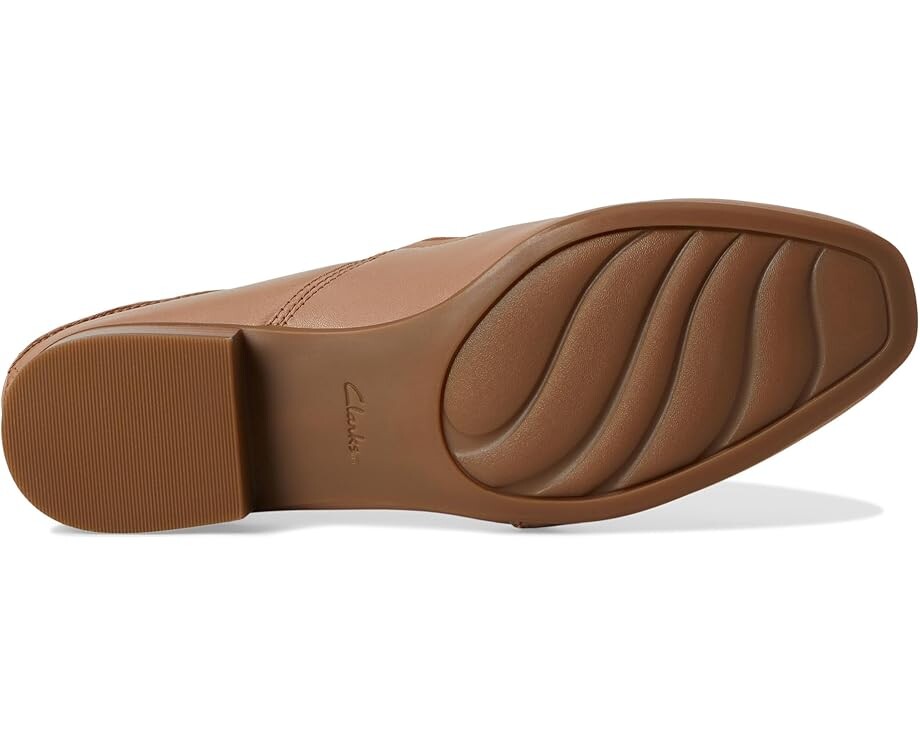 Туфли на плоской подошве Clarks Juliet Trim, цвет Warm Beige Leather — фото 3