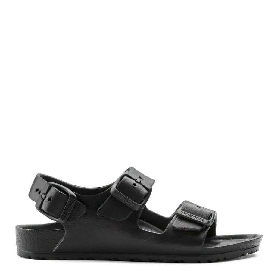 Детские сандалии Birkenstock Milano Eva с ремешком, черный