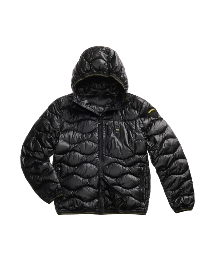 

Черная стеганая пуховая куртка AW25 Blauer, черный