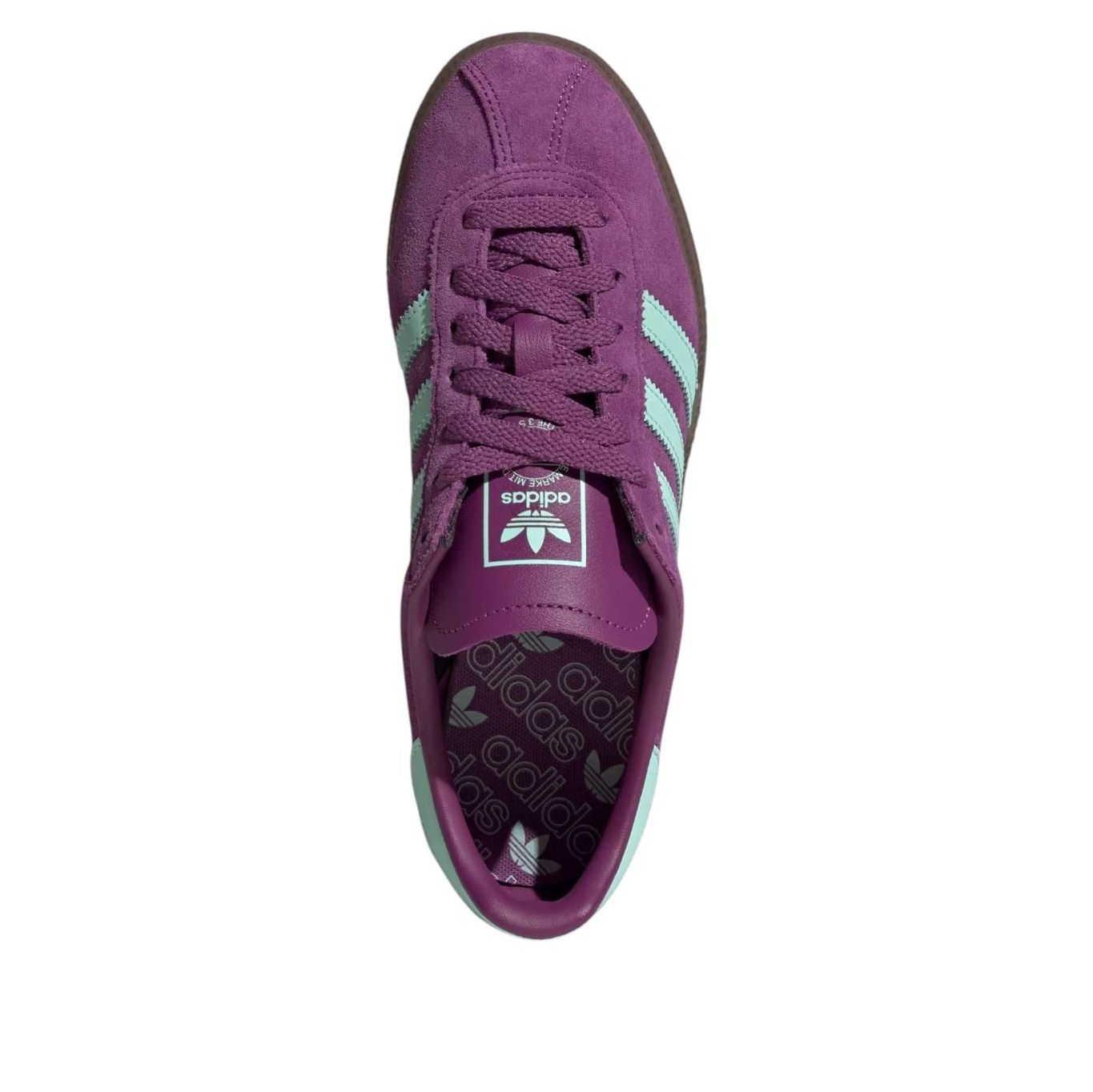 Кроссовки (WMNS) adidas Muenchen 'Rich Mauve Clear Mint Gum' — фото 2