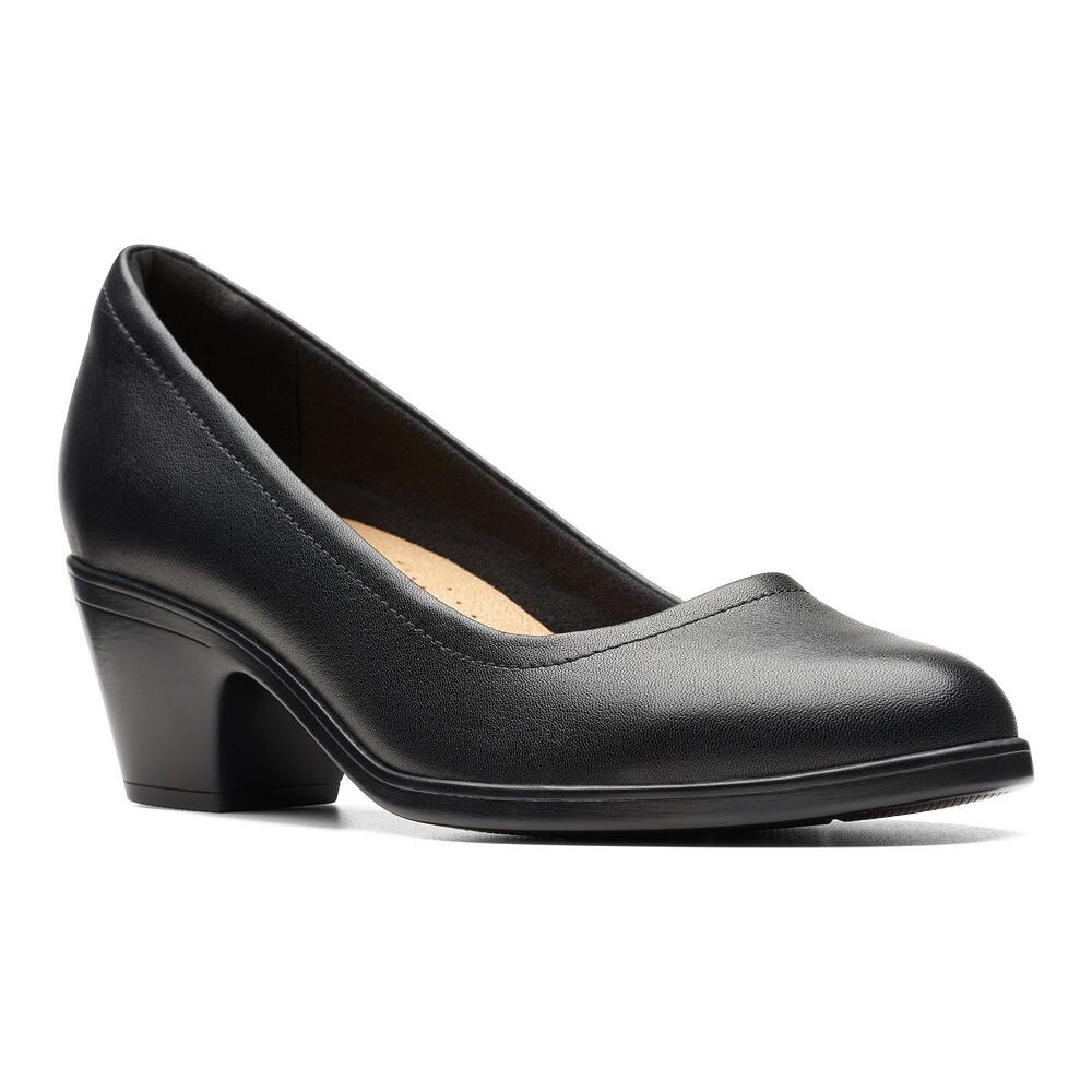 Женские кожаные туфли Clarks Emily2 Ruby, черный