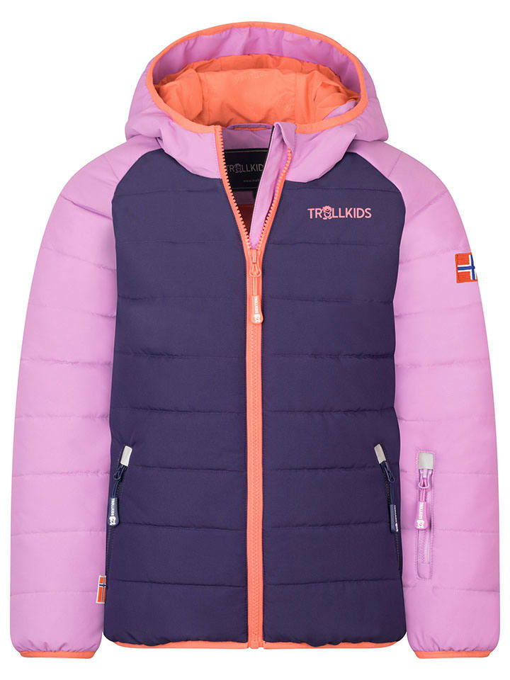 

Куртка для лыж/сноуборда "Hafjell" фиолетового цвета Trollkids