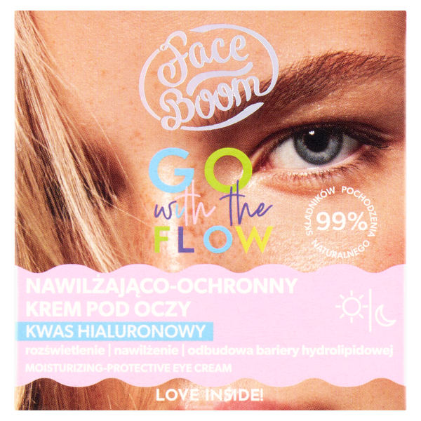

Увлажняющий и защитный крем для век, 15 мл Faceboom Go with the flow