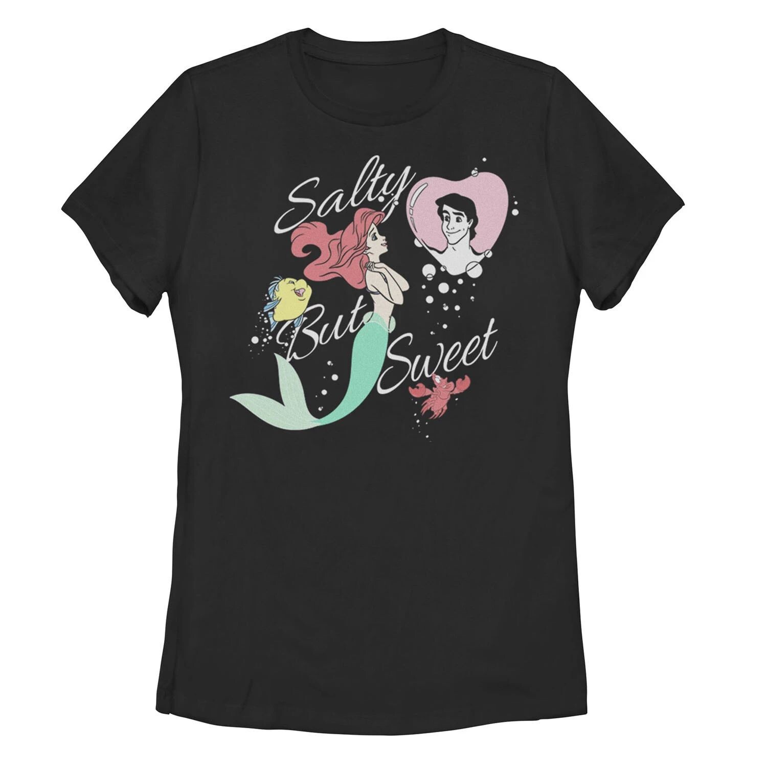 

Футболка Disney Little Mermaid Ariel для юниоров «Соленая, но сладкая» Licensed Character