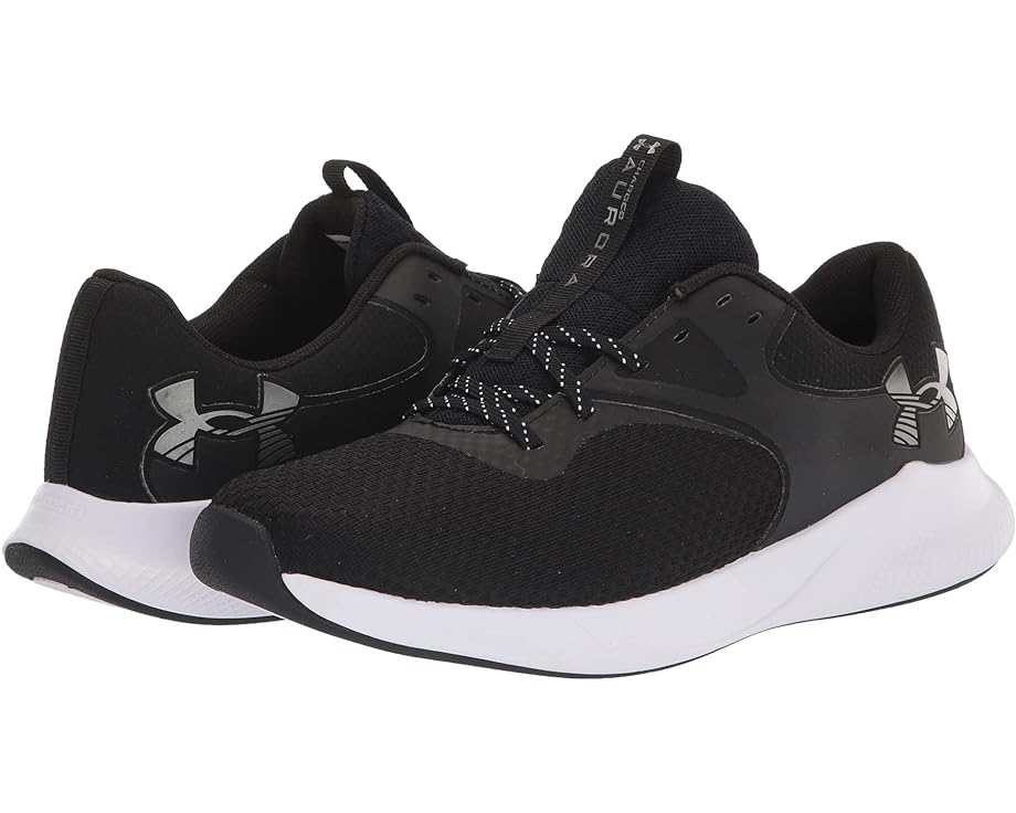 

Кроссовки Under Armour Charged Aurora 2, цвет Black/Black/Metallic Warm Silver