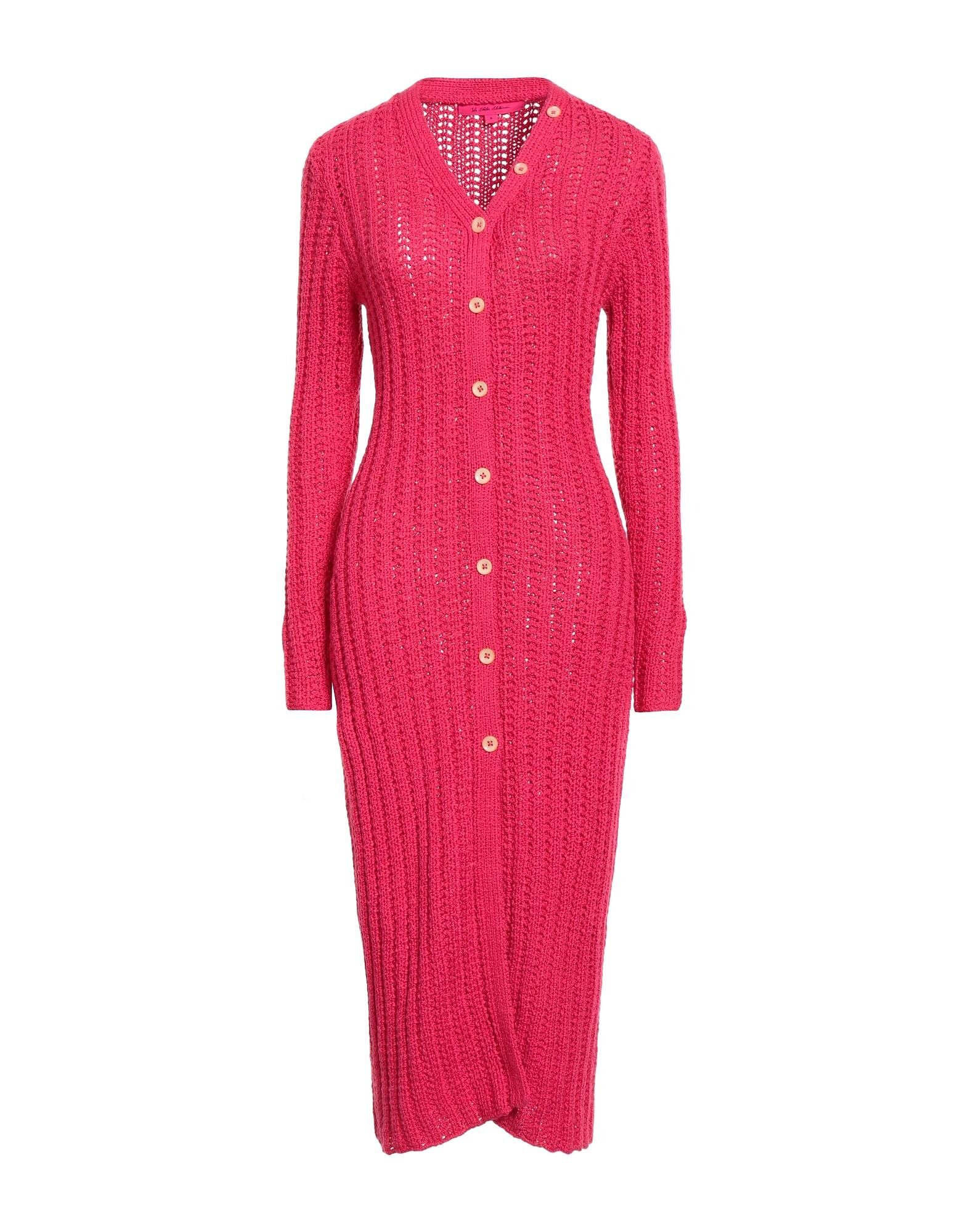 

Платье миди The Elder Statesman, фуксия