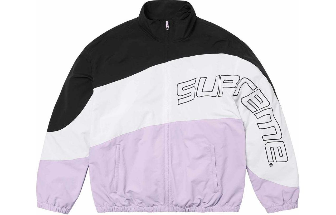 

Supreme Криволинейная куртка-бомбер, Light Purple/Light Purple