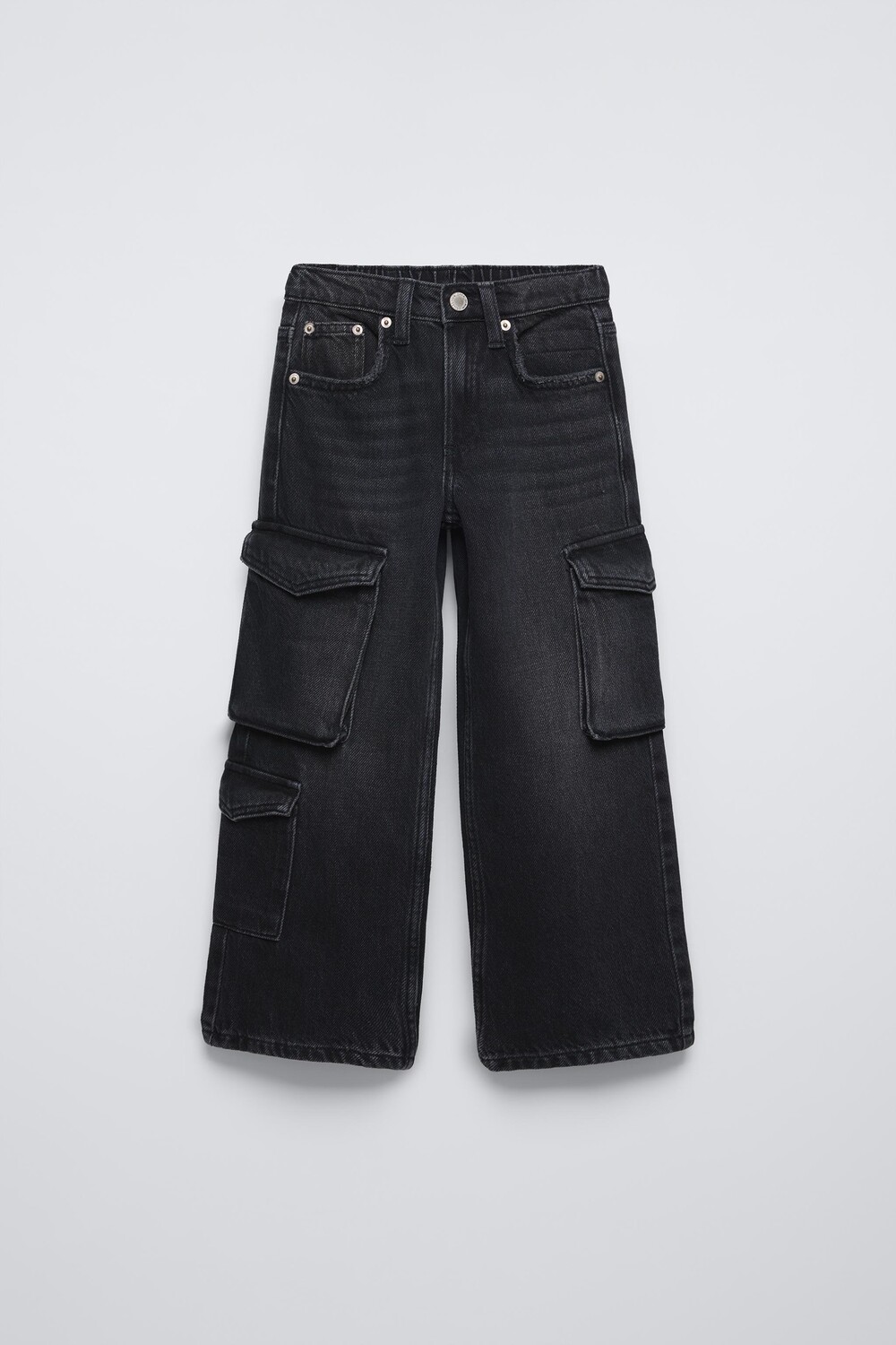

Джинсы карго ZARA, черный