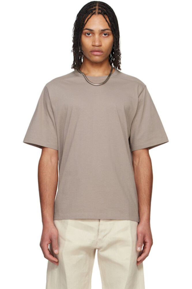 

Футболка Hollywood Brad цвета Taupe Rick Owens