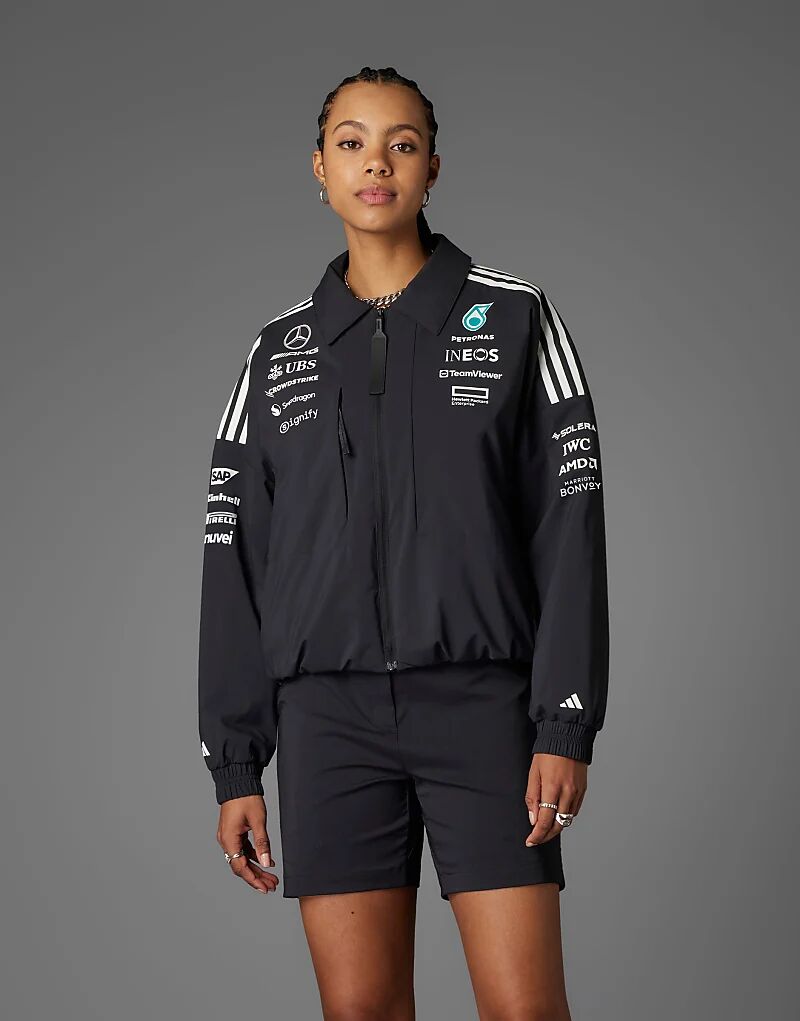 

Куртка adidas Performance Mercedes F1 черного цвета, Черный, Куртка adidas Performance Mercedes F1 черного цвета
