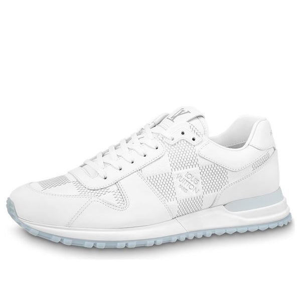 

Кроссовки run away sneakers 'white with grey plaid' Louis Vuitton, белый