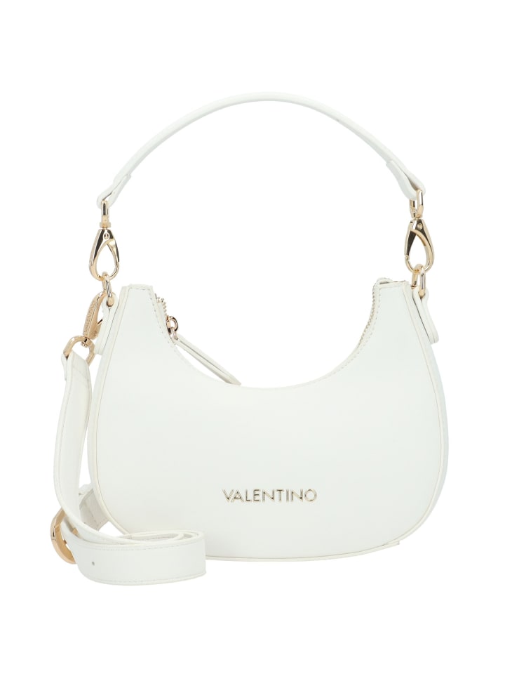 

Valentino Сумка через плечо Zero, кожа, 22 см, белого цвета