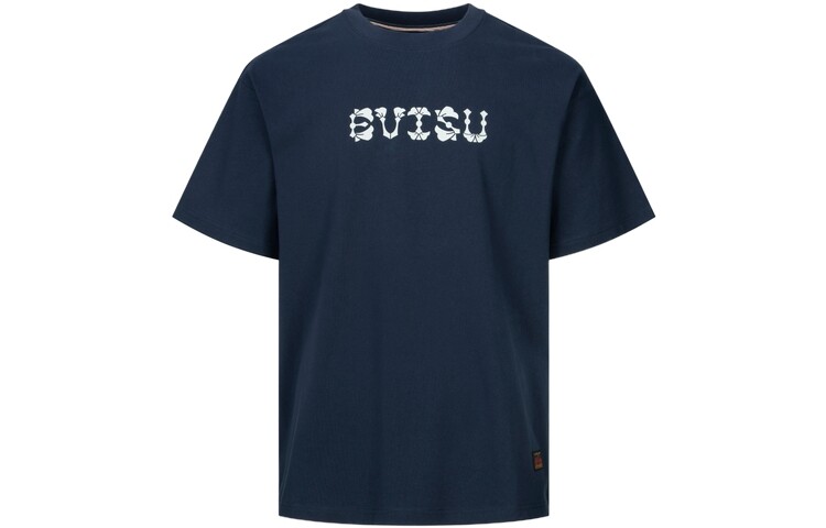 

Футболка мужская черная/синяя Evisu, черный/синий