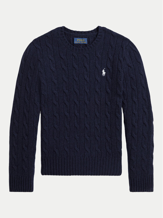 

Свитер обычного кроя 313877375008 Polo Ralph Lauren, синий