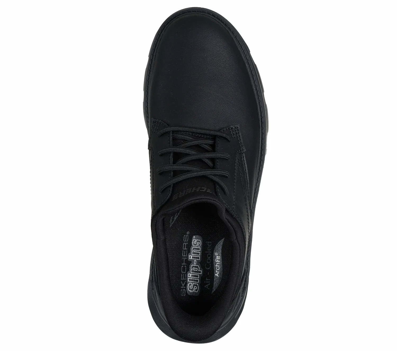 Туфли-слипоны свободного кроя: модель Arch Fit Garza-Langston Skechers, BBK — фото 2