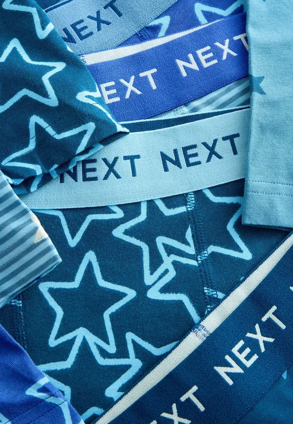 Трусы 10 шт Next, blue/white stars, сине-белые звезды — фото 3