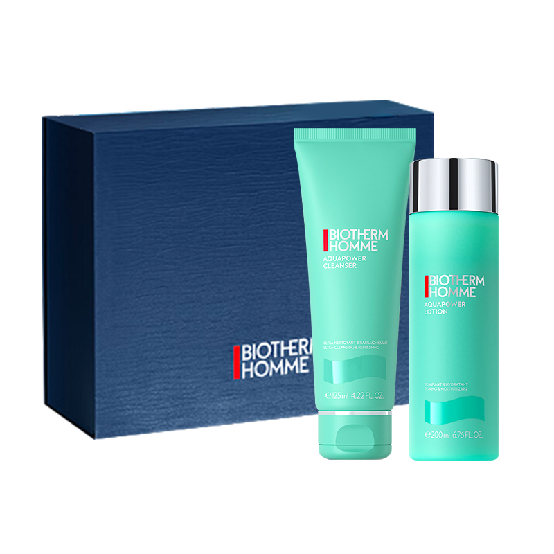 

Набор для ухода за кожей Biouquan Hydrodynamics BIOTHERM, hydrating cleanser 125ml+toner 200ml two-piece set-box 1