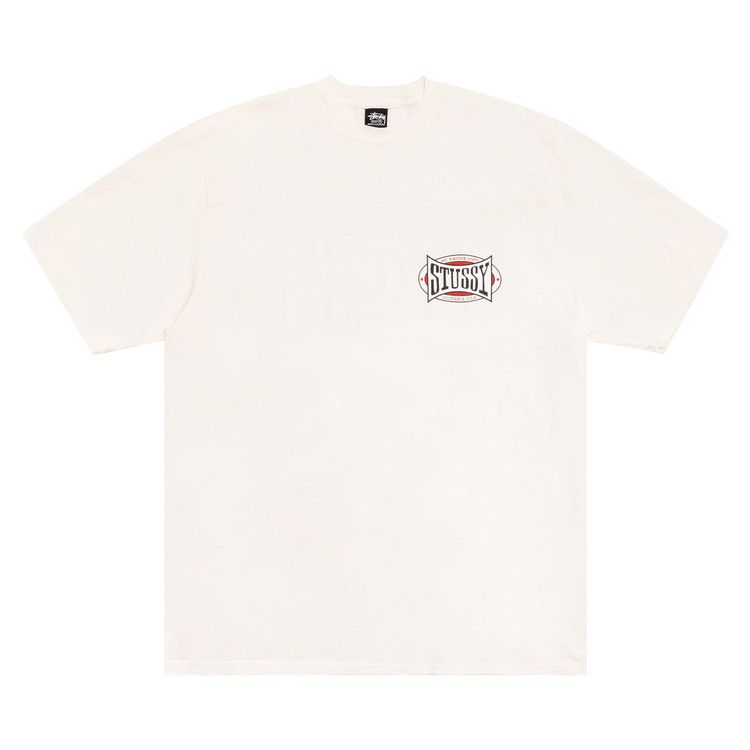 

Футболка Stussy Champion Oval Tee Pigment Dyed 'Natural'