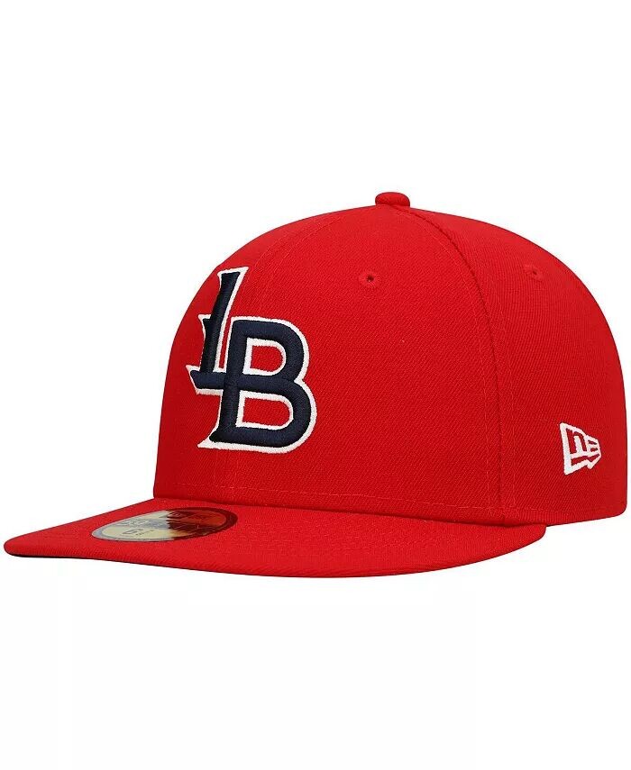 

Мужская красная приталенная шляпа Louisville Bats Authentic Collection Road 59FIFTY New Era, красный